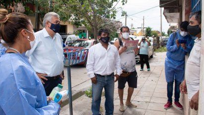 Rastrillaje sanitario en San francisco de Alava