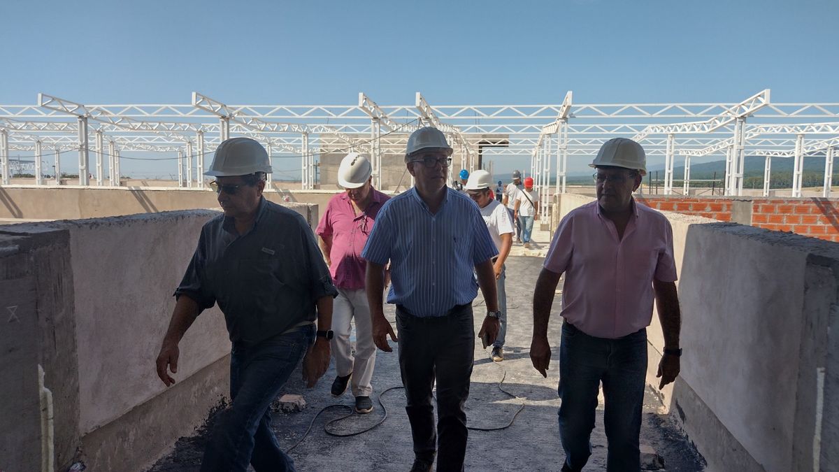 El imponente avance de obras para el nuevo hospital Orías