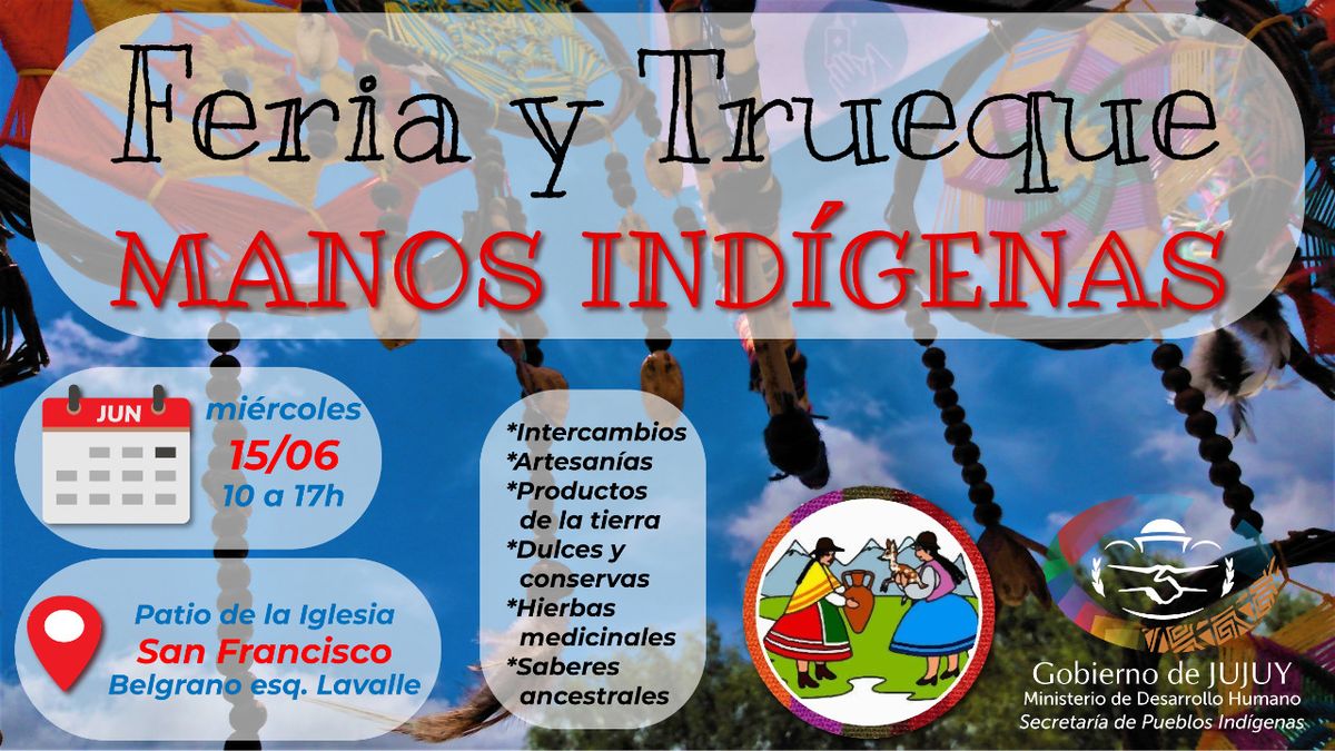 Manos Indígenas: Feria y Trueque en la Iglesia San Francisco