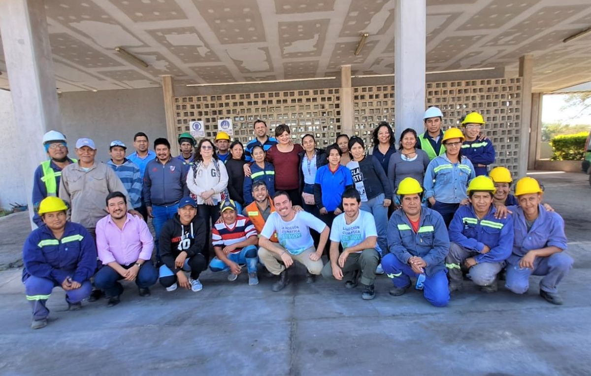 Encuentro de cooperativas de recicladores de San Pedro y Libertador
