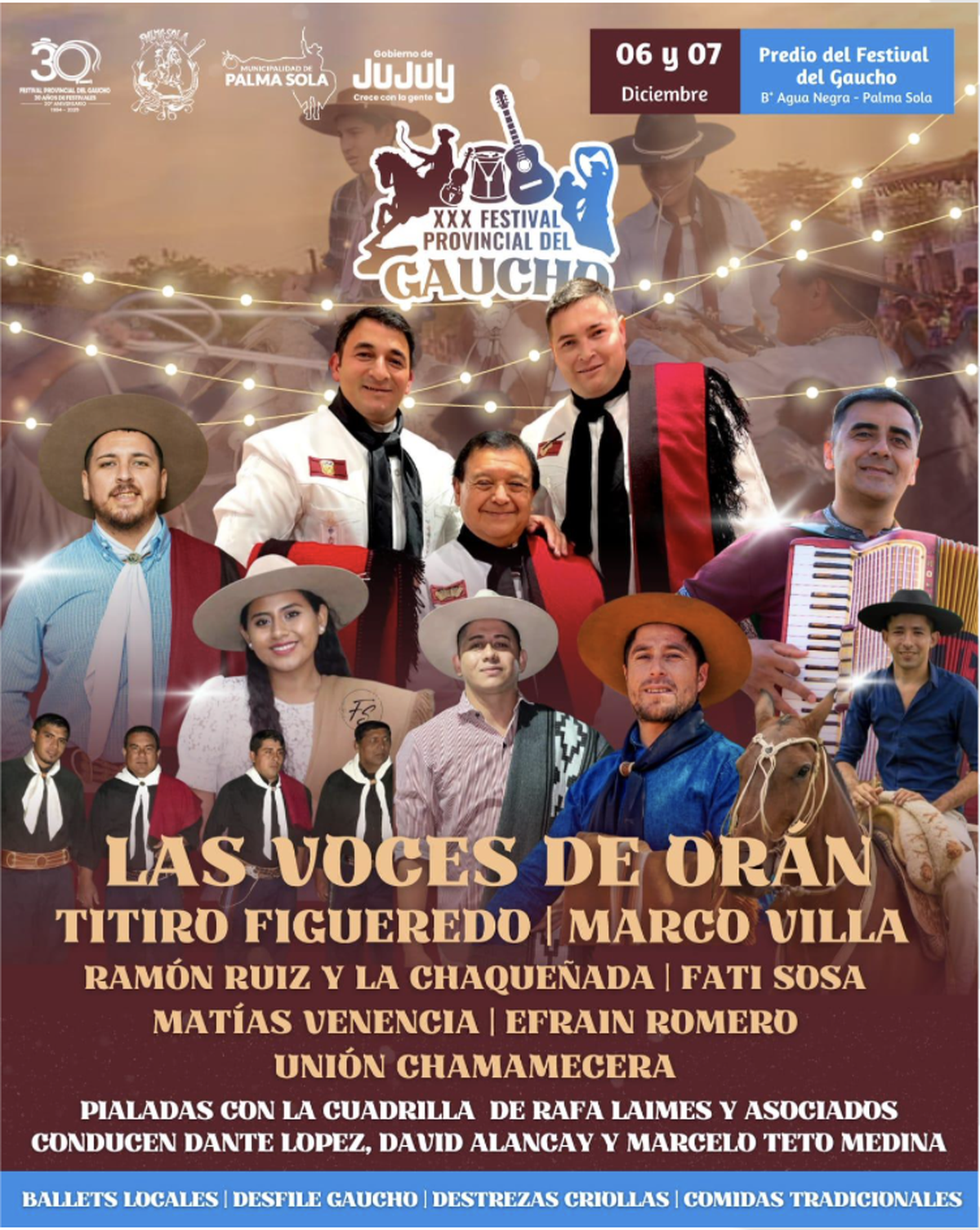Palma Sola prepara la trigésima edición del Festival Provincial del Gaucho Palma Sola prepara la trigésima edición del Festival Provincial del Gaucho