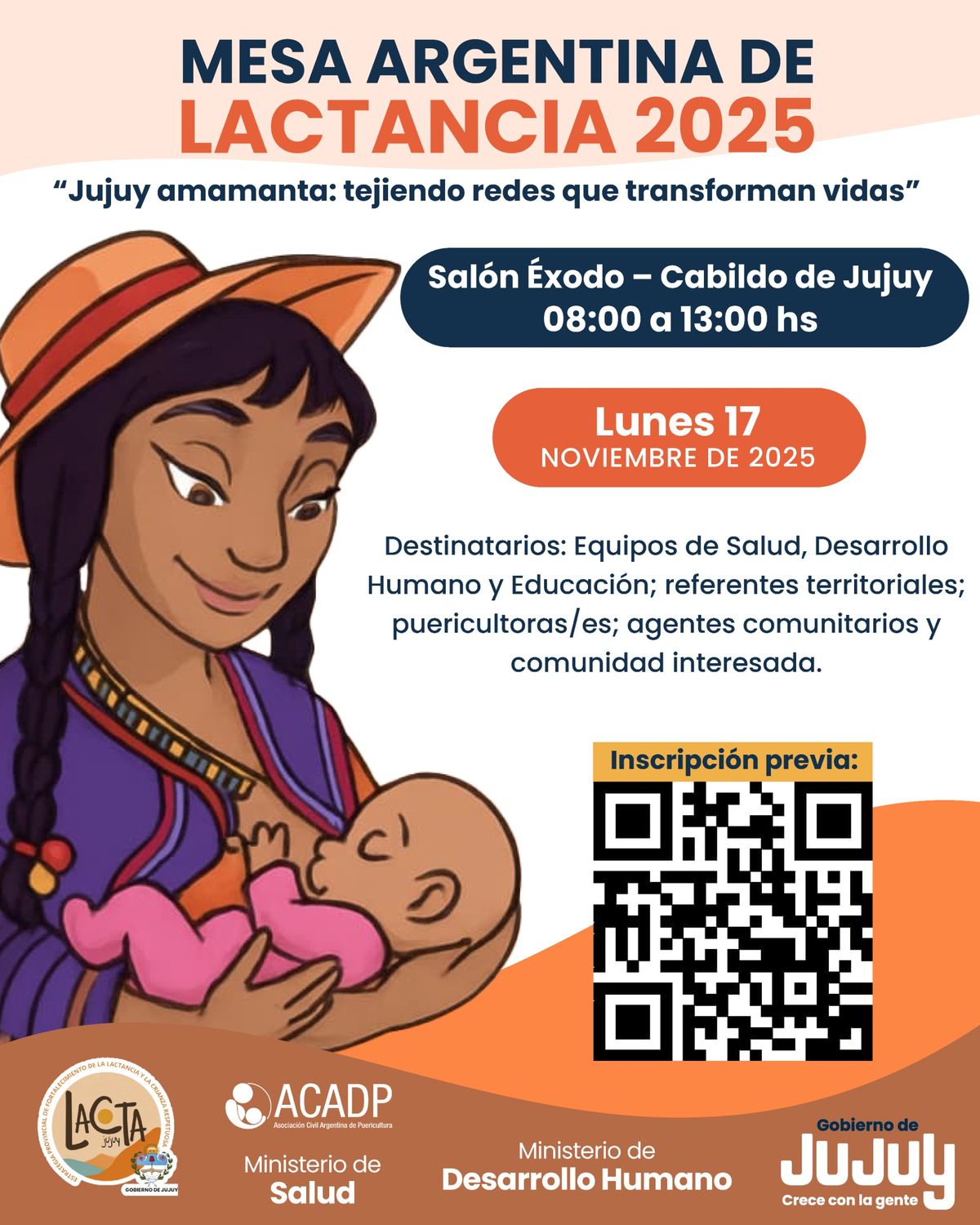 Mesa Argentina de Lactancia 2025: Jujuy amamanta tejiendo redes que transforman vidas Mesa Argentina de Lactancia 2025: Jujuy amamanta tejiendo redes que transforman vidas