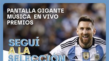 pantalla gigante para ver argentina vs paises bajos