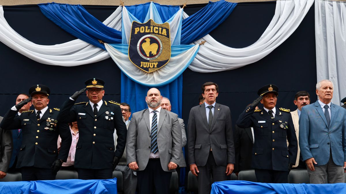 Sadir tomó juramento a la nueva jefatura de la Policía de la Provincia de Jujuy