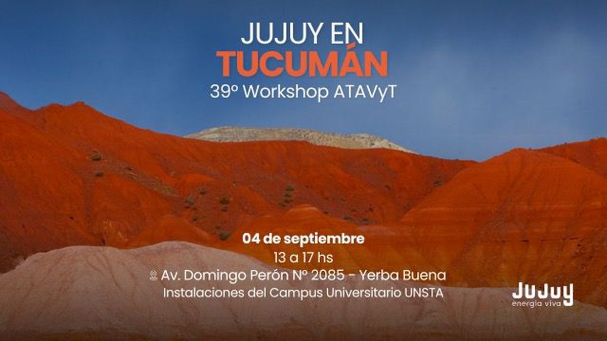 La propuesta turística jujeña se promocionará en el 41° Workshop de ATAVYT, Yerba Buena