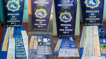 Múltiples allanamientos, detenidos y secuestros por narcomenudeo en Jujuy