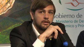 Ministro de Desarrollo Económico y Producción Exequiel Lello Ivacevich