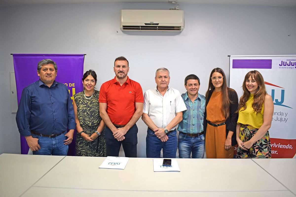 El IVUJ Renovó Convenio Con El Colegio De Escribanos De Jujuy