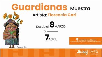 guardianas: la creativa muestra de florencia cari que se inaugura en la casa macedonio graz