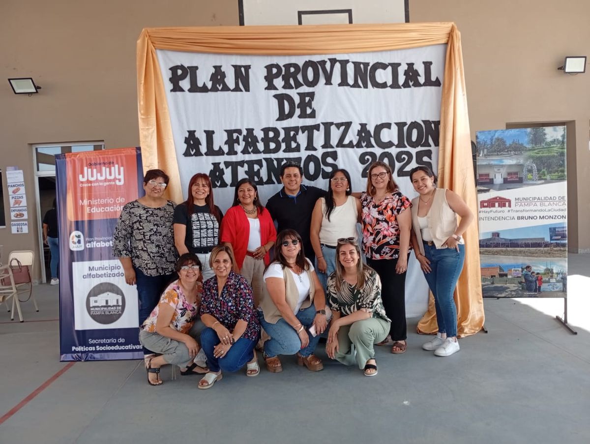 Pampa Blanca dio inicio a los Ateneos Didácticos 2025 en el marco del Compromiso de Municipios Alfabetizadores