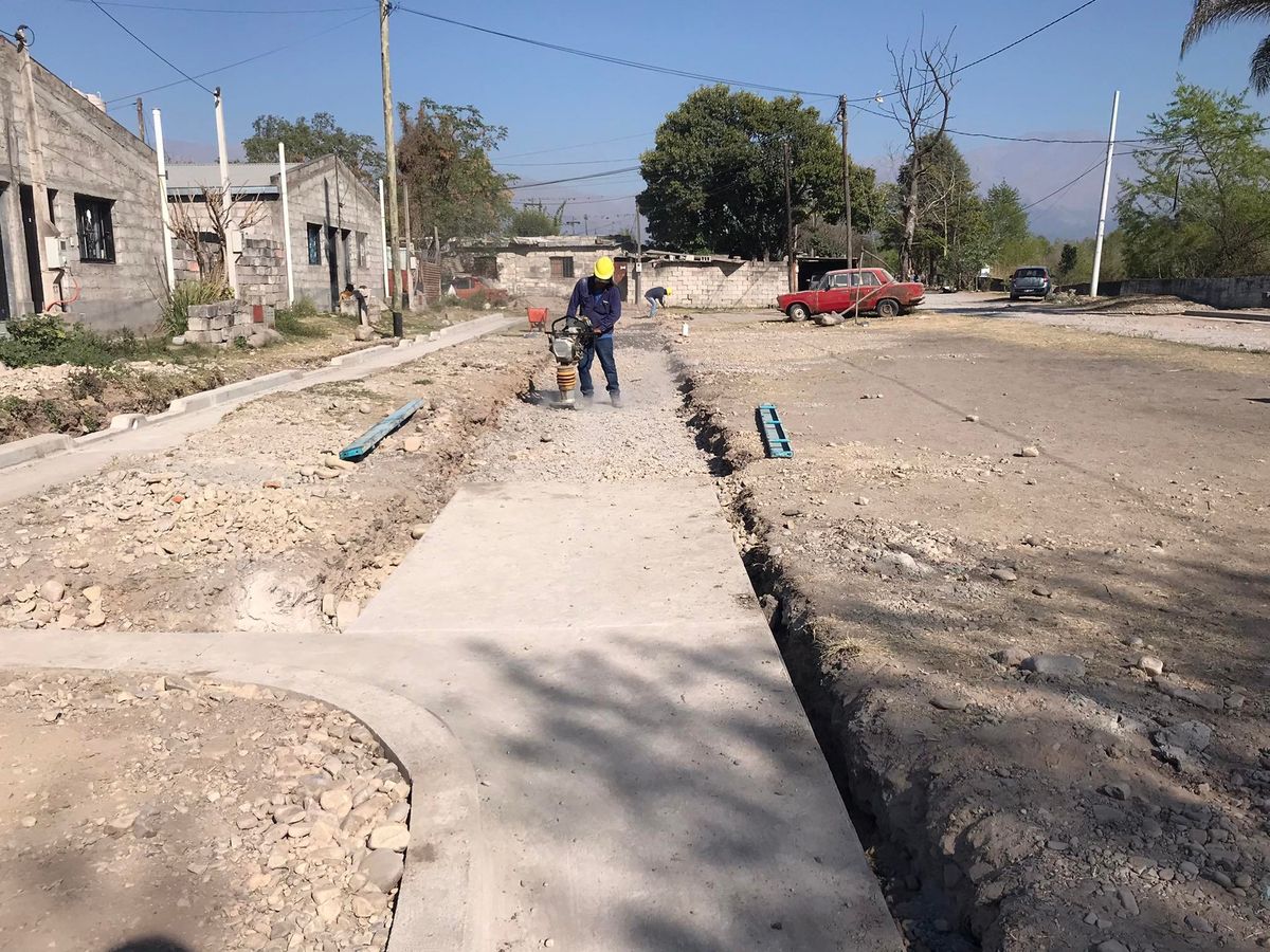 Las obras en La Isla integrarán al sector al barrio San Martín y a la ciudad. Además