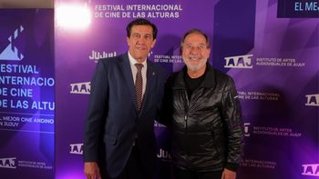 Sadir participó de la apertura del X Festival de Cine de las Alturas