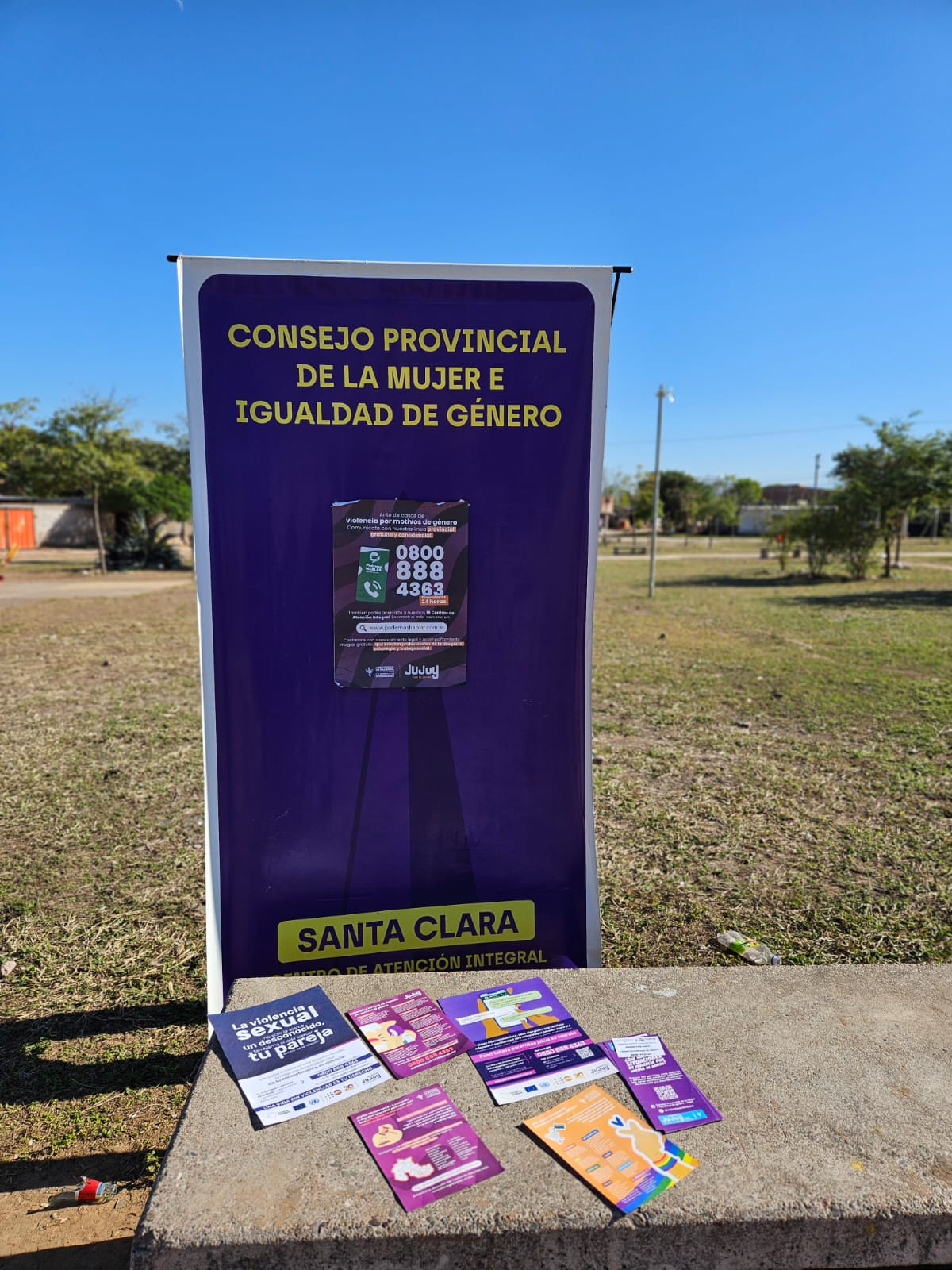Jornada de prevención de la violencia de género y promoción de derechos se realizó en Santa Clara
