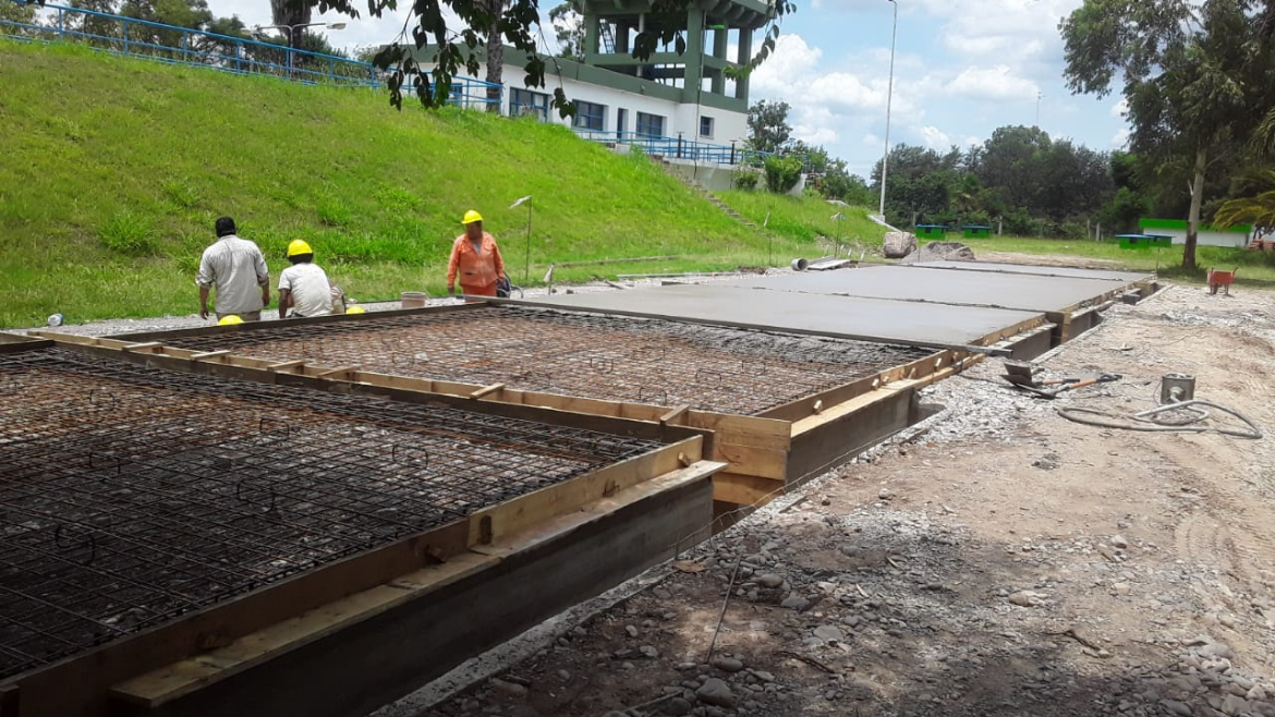 avance del 45% en la nueva obra de agua potable en perico para incrementar su produccion