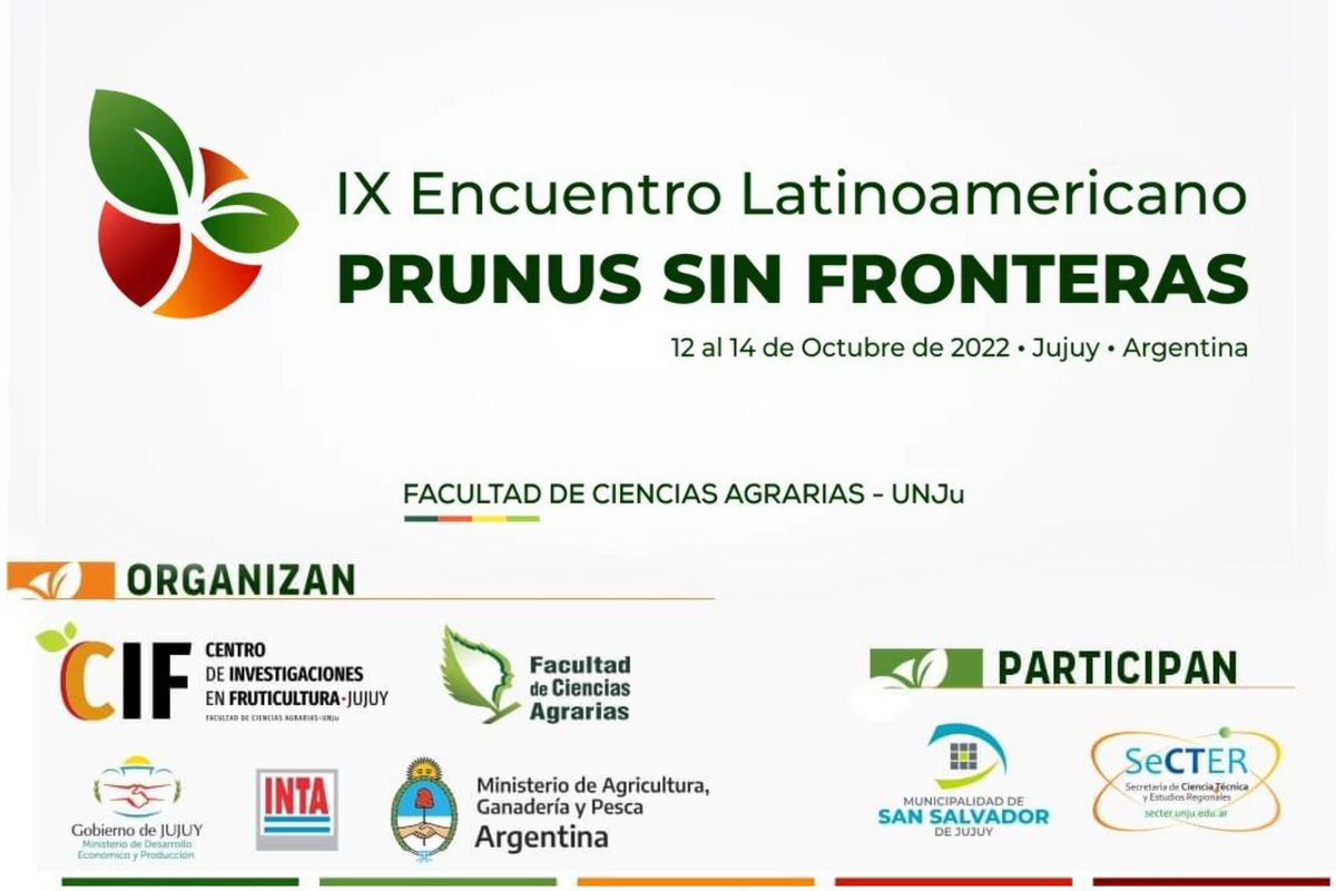 Jujuy será sede de encuentro latinoamericano sobre frutales de carozo