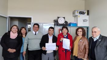 la ministra serrano encabezo mesa de gestion en la quiaca