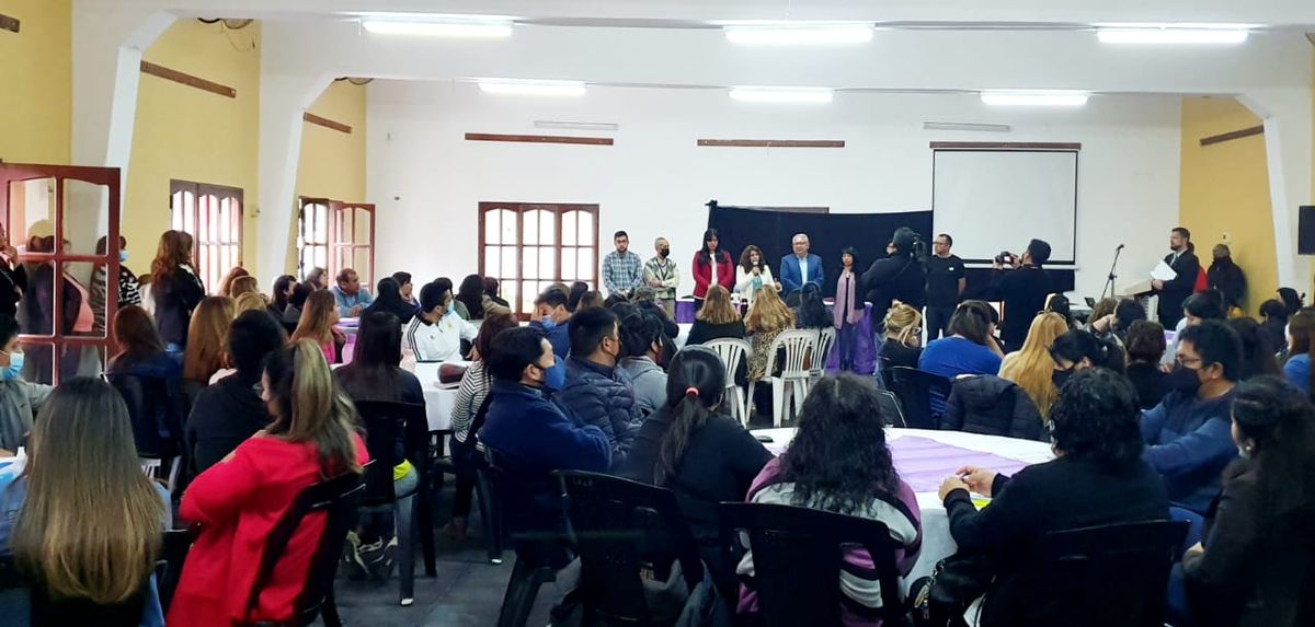 San Pedro: Gran Concurrencia de Docentes en el inicio de las Jornadas de Sensibilización sobre DDHH con Perspectiva de Género
