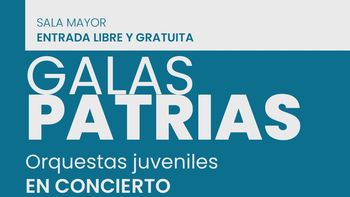 gala patriotica en el  teatro mitre