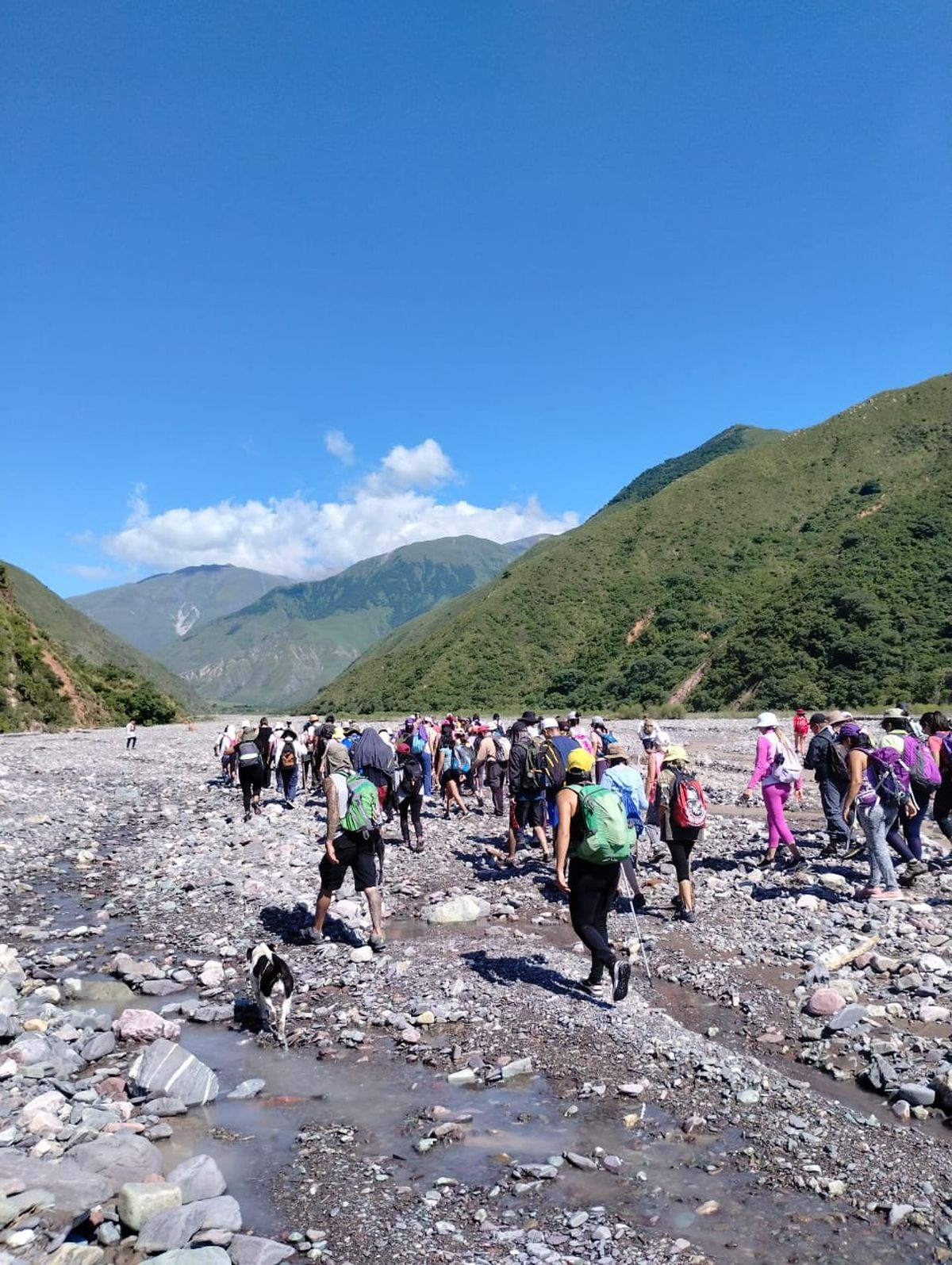 Exitosa primera caminata de Jujuy Trekking Magia Pura en Balcones de León