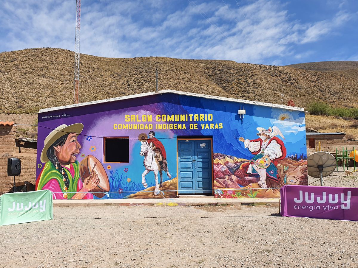 Se inauguró el primer Corredor de Murales en Humahuaca