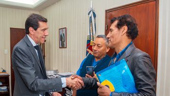 la comunidad de san bernardo recibio subsidio para reformar un puente de la zona