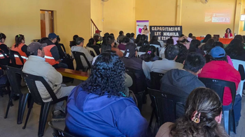 Comenzó en Puesto Viejo la formación en Ley Micaela