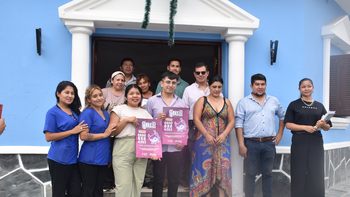 lanzamiento de campana por un carnaval sin violencias en fraile pintado