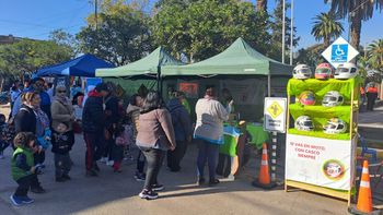 Fiestas Patronales: concientización vial en El Carmen