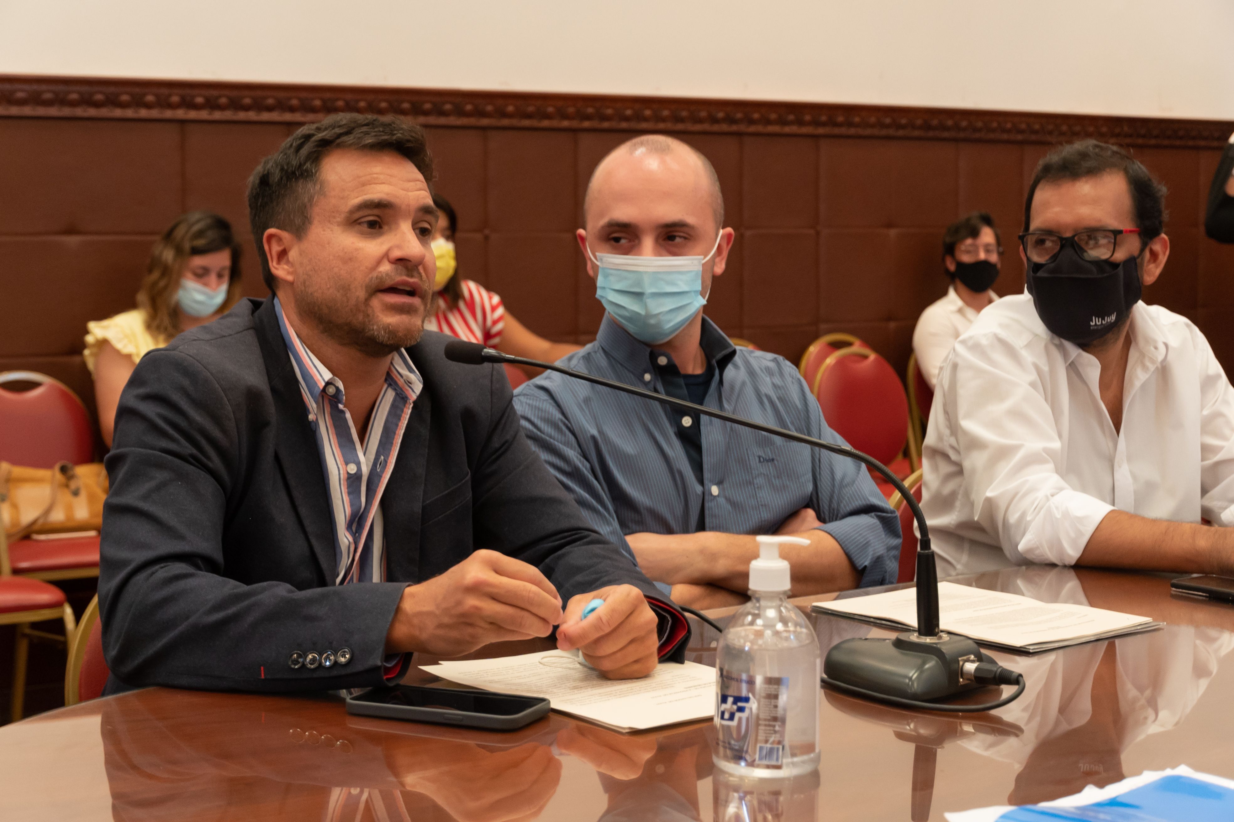 Posadas fundamento el proyecto de Ley Audiovisual frente la comisión legislativa de Cultura y Turismo