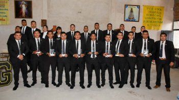 Ascendieron a efectivos del cuerpo de custodia de Casa de Gobierno