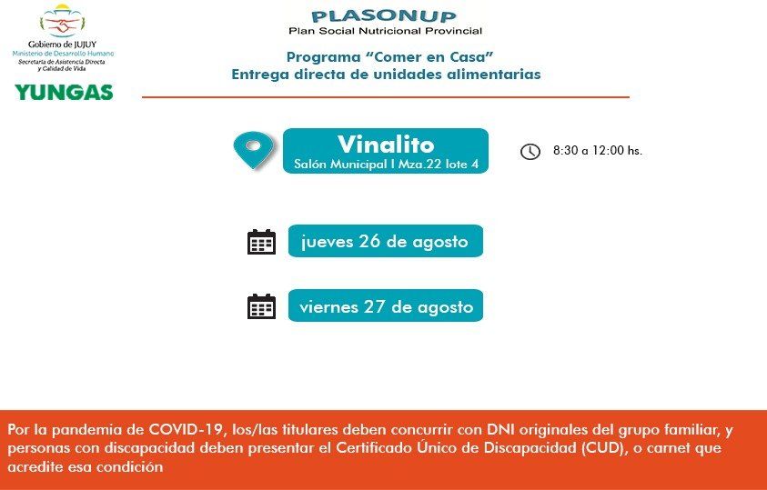 Programa Comer en Casa Programa Comer en Casa