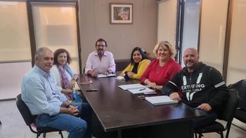 El encuentro tuvo lugar en el despacho del Secretario de Cultura, Luis Medina Zar