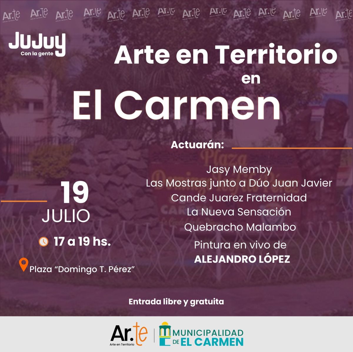 Ar.te llega a la ciudad de  El Carmen