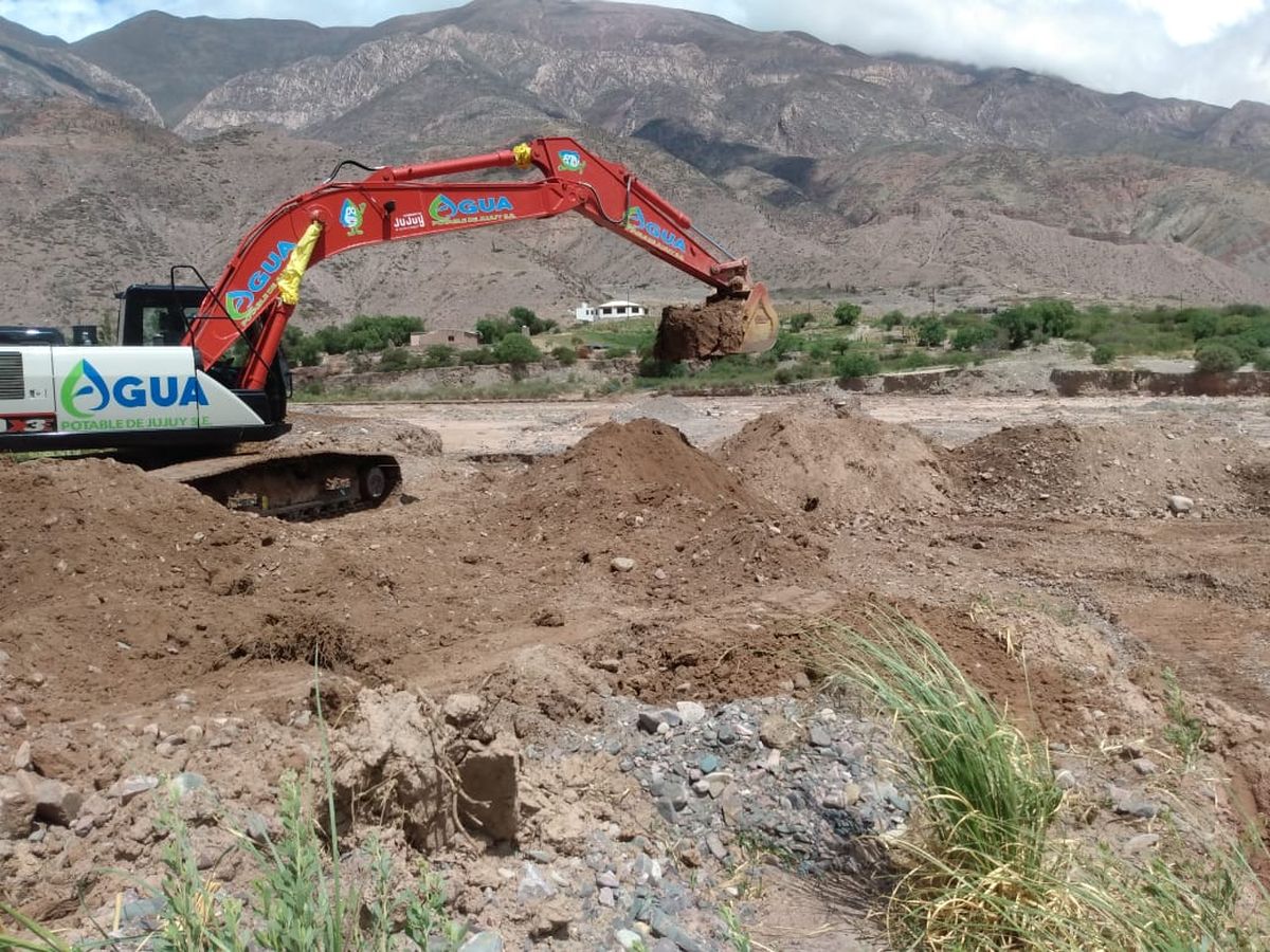 Agua Potable de Jujuy avanza con la obra de provisión para la comunidad Coquena