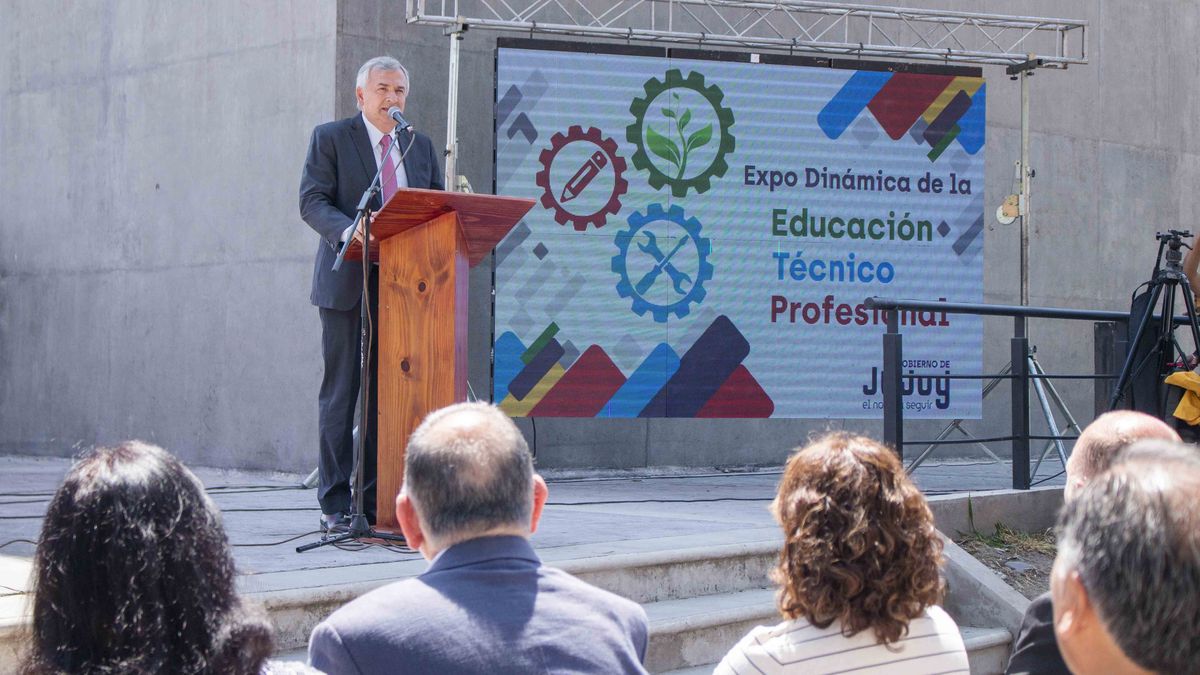 The Governor has promised to continue strengthening vocational and technical education in Jujuy