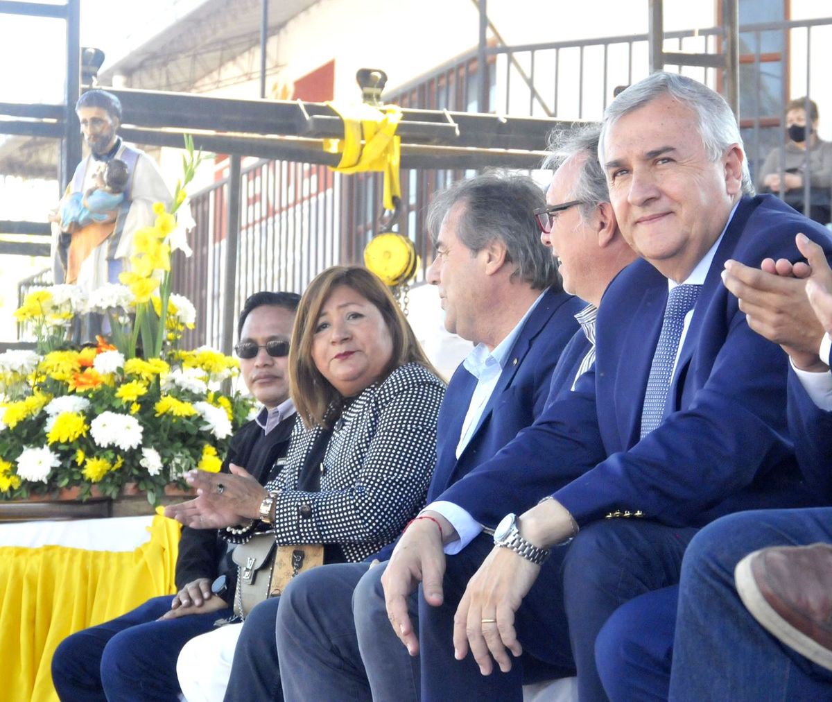 El Gobernador celebró junto al pueblo de Caimancito las honras a San Cayetano