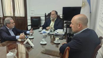 Álvarez García recibió al prestigioso consultor Carlos Fara