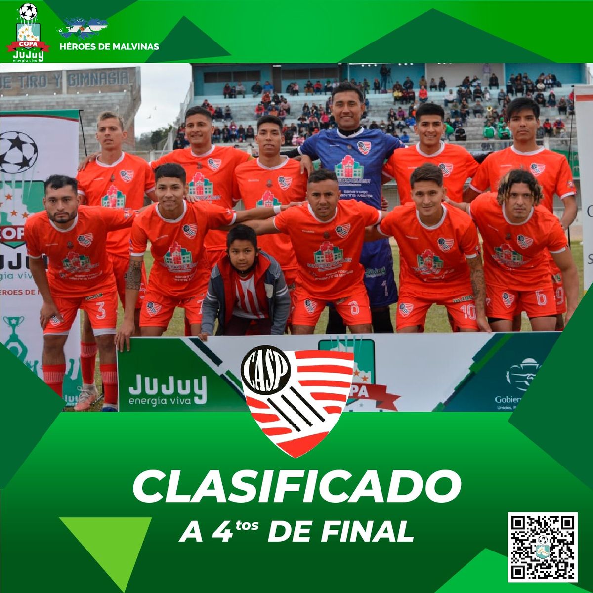 Copa Jujuy Energía Viva: Instancias de octavos de final de Fútbol Masculino