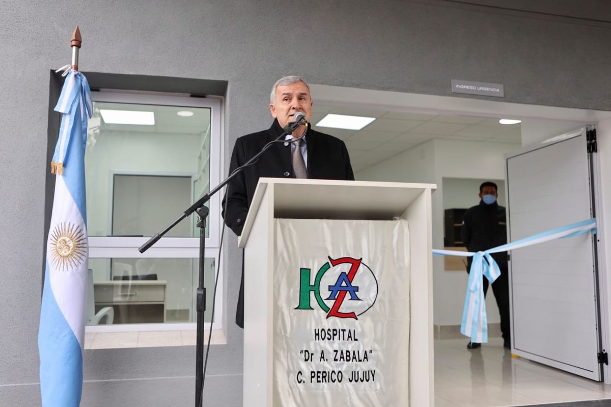 El Gobernador encabezó la inauguración de la histórica ampliación del hospital de Perico