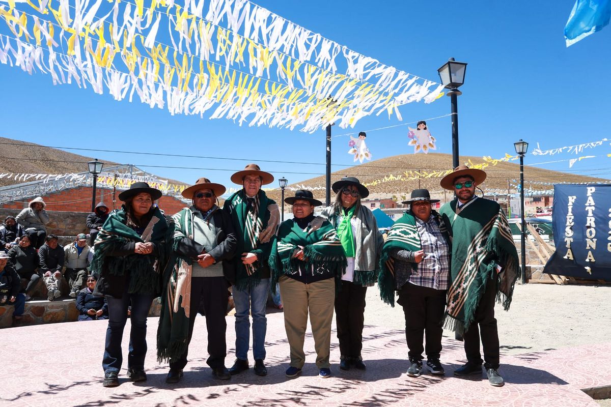 Sadir acompañó a la comunidad de Liviara en las fiestas patronales y el 29° aniversario de su fundación