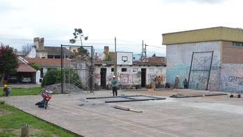 obras en espacios deportivos de aguas calientes, el carmen y san salvador