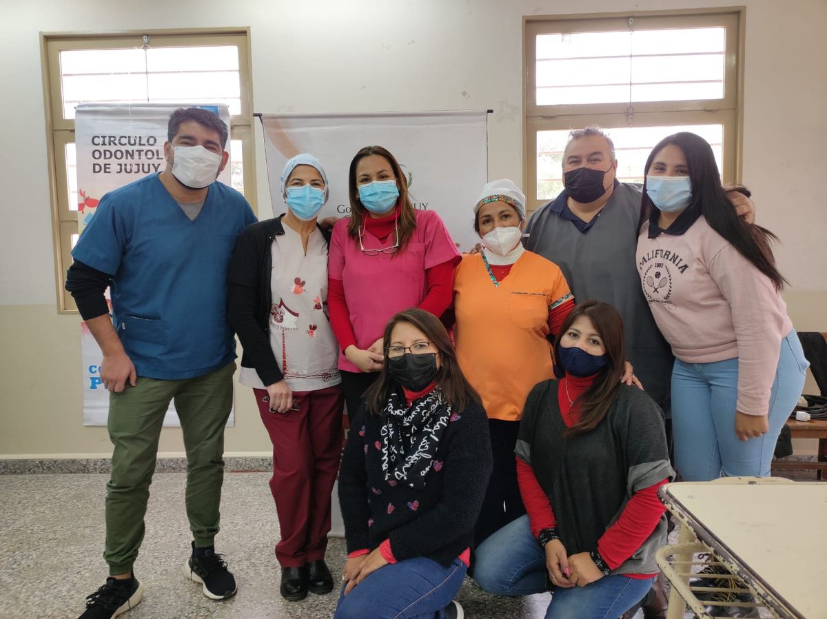 Jornada educativa de Salud Bucal en Los Lapachos