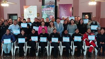 finalizo el curso de mediacion policial para diferentes unidades regionales de la provincia