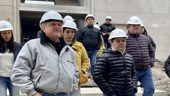 *Las áreas técnicas junto alDirectorio supervisaron la obra en Capital.