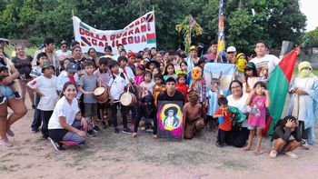 Encuentro de niñeces de comunidades guaraníes en Calilegua