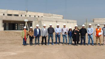 Jueces visitaron la obra del nuevo Complejo Penitenciario en Chalicán.