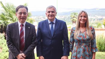 morales se reunio con el embajador de japon