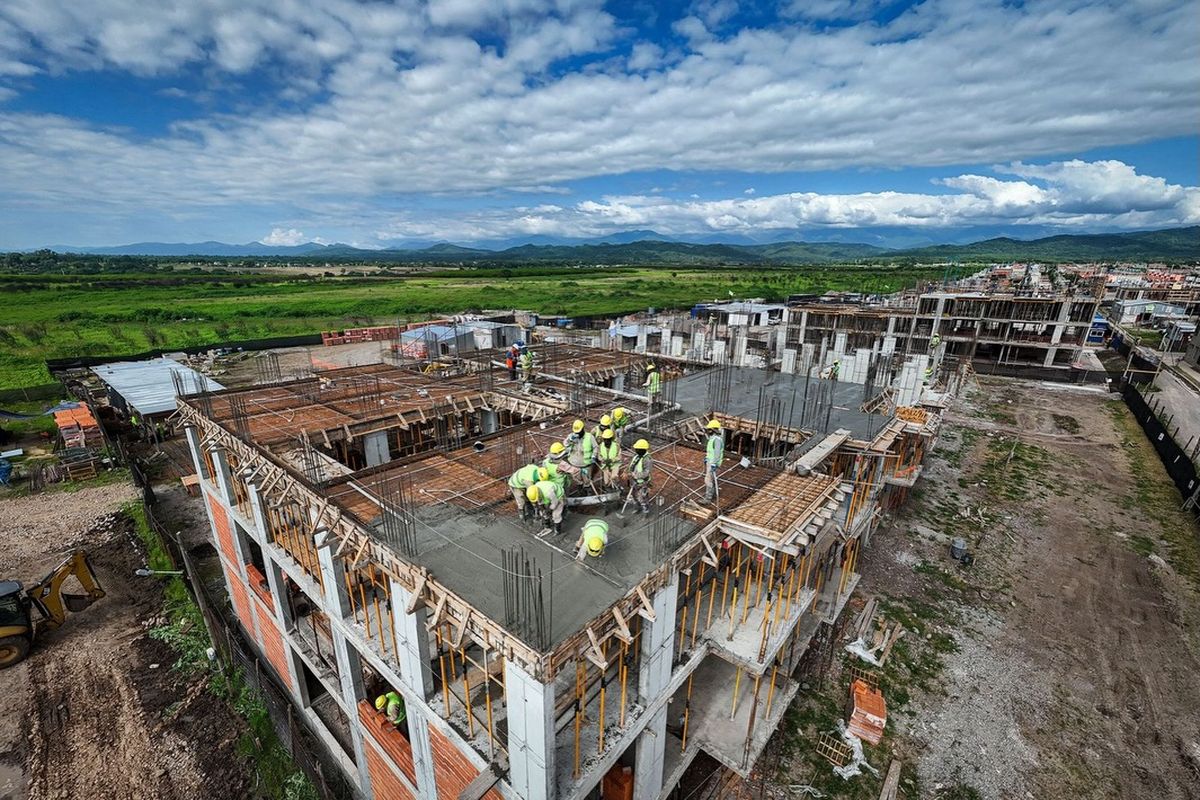 Construcción de 288 viviendas en Alto Comedero