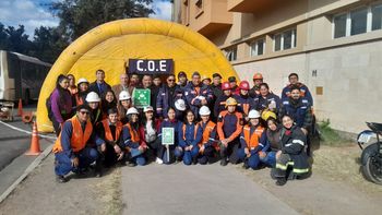 Exitoso ejercicio de evacuación en el Materno Infantil