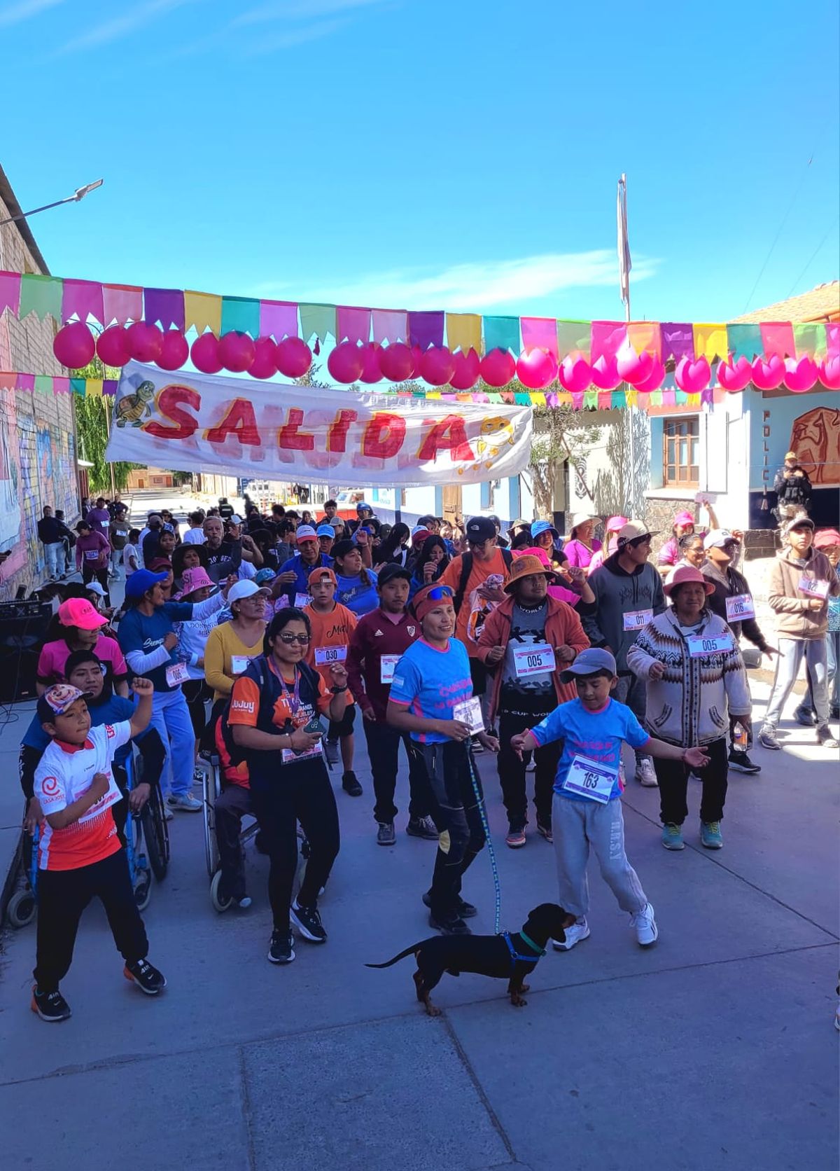 Humahuaca celebró la Inclumaratón, un evento comunitario por la inclusión y la igualdad